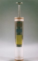 A photo of Kirsten Sterrett’s Fluid Processing Apparatus, which was used to make beer in outerspace. 